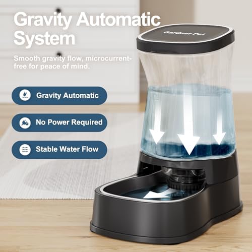 Automatic Dog Water Dispenser, Stainless Steel Bowls Feeder, 100% BPA-Free - Image 2