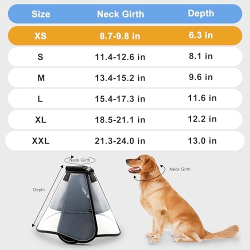 Dog Cone to Stop Licking, Soft Dog Cone Collar Alternative After Surgery - Image 2