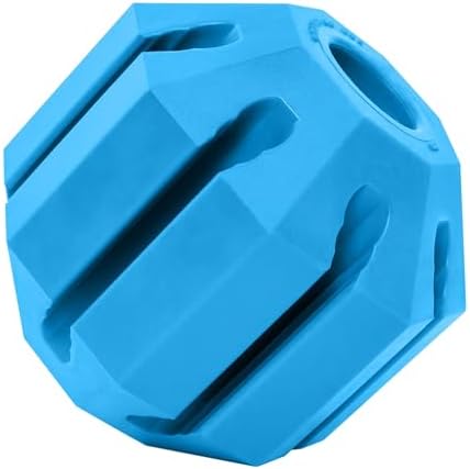KONG Puppy Activity Ball, Natural Rubber Teething Toy, Medium Puppies, Blue - Image 2