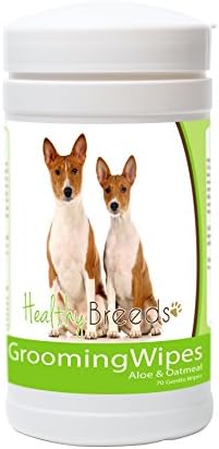 Healthy Breeds Basenji Grooming Wipes 70 Count by HealthyBreeds