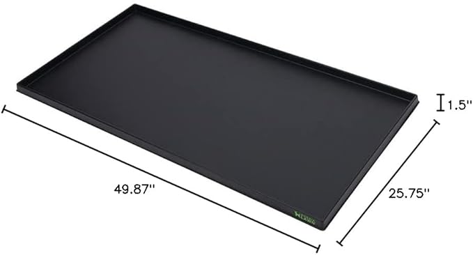 DoggieLawn XL Tray - Heavy Duty 4ft x 2ft Dog Potty Holder - Washable Reusable Floor Protection - Indoor/Outdoor Training Tray for Large Dogs