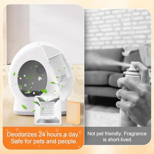 12 Pack Deodorizer Gel Refill for Meowant Self-Cleaning Cat Litter Box - Image 7