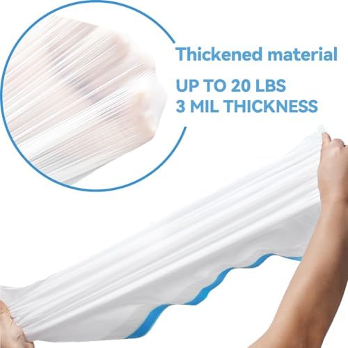 40 Count Litter Bags Compatible with pet pivot litter box and NeakasaM1 Open-Top Self-Cleaning Cat Litter Box, 2 Rolls Cat Litter Waste Receptacles Bags (40 Count) - Image 6