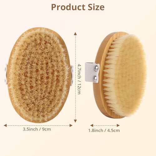 Boar Bristle Cat Brush for Indoor Cats, Cat Hair Brush Gentle Grooming, Reduce Shedding, Soft Hair and Healthy Shine, Bamboo Handheld with Soft Boar Bristles and Band for Short Haired Cats Dogs - Image 7