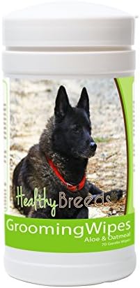 Healthy Breeds Norwegian Elkhound Grooming Wipes 70 Count by HealthyBreeds