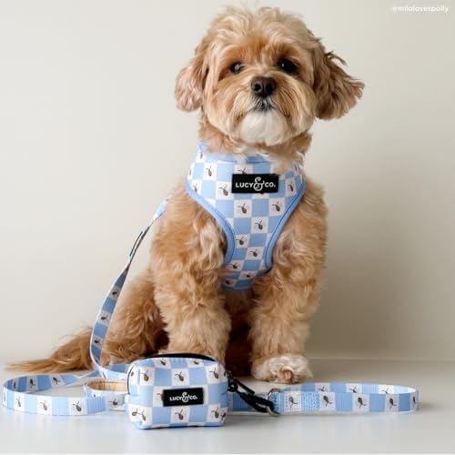 Lucy & Co. Bumbling Around Dog Poop Bag Holder and Dispenser, Clips to Leash, Water-Repellent Neoprene, Includes Refill Roll - Image 4