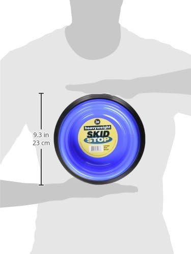 JW Pet Company Heavy Weight Skid Stop Pet Bowl, Large, Colors Vary (64268)