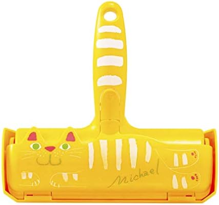 Pet Hair Remover Roller - Lint Roller for pet Hair - Self Cleaning Dog & Cat Hair Remover - Remove Dog, Cat Hair from Furniture, Carpets, Bedding, Clothing and More. Orange - Image 2