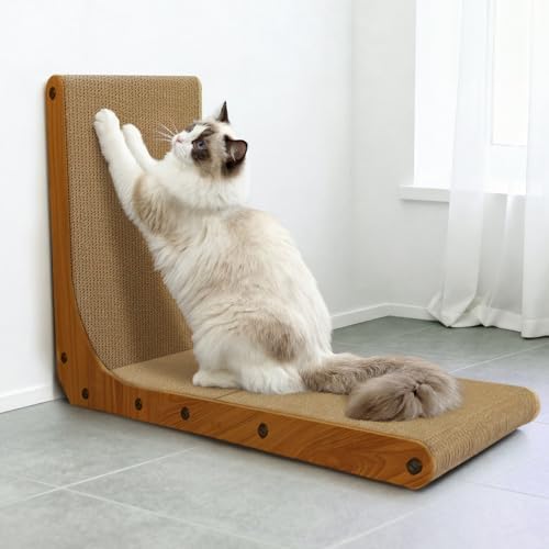 Cat Scratcher, L-Shaped Cat Scratching Pad, 23 Inch, Small - Image 7
