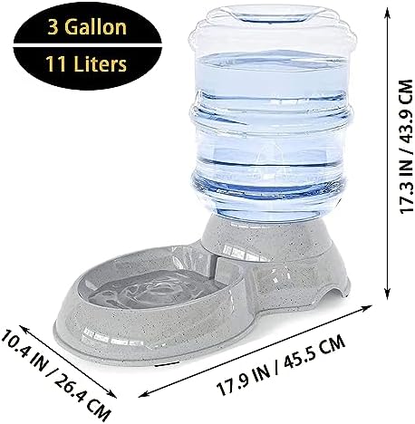 Automatic Dog Water Dispenser, 3 Gallon| 11L Gravity Automatic Pet Water Dispenser Station, Pet Waterer for Dogs and Cats, Large Capacity Water Feeder - Image 2