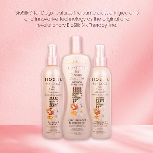 BioSilk Irresistible Deodorizing Dog Spray, Jasmine Honey Scent, 8 Fl Oz - Image 6