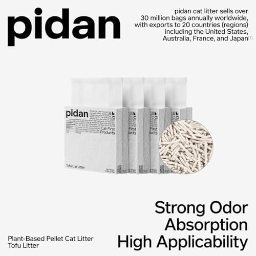 pidan Tofu Cat Litter Clumping,Flushable,Plant Based Litter 1 Pack - Image 2