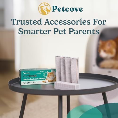 PetCove PurrFresh Litter Box Odor Eliminator for PurrTek Max, 5 Pack - Image 7