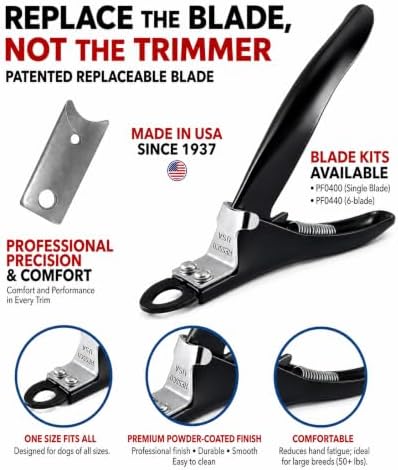 Resco USA-Made Deluxe Dog Nail Clippers, Universal, Nail Clipper - Image 5