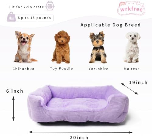 Small Dog Sofa Bed Washable for Small Dogs Shih Tzu Pomeranian - Image 2