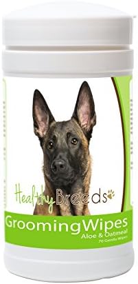 Healthy Breeds Belgian Malinois Grooming Wipes 70 Count by HealthyBreeds