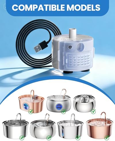 Tomxcute Official Replacement Pump for Cat Water Fountain <20dB - Image 2