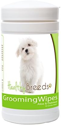 Healthy Breeds Maltese Grooming Wipes 70 Count by HealthyBreeds