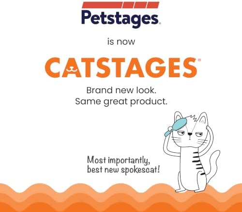 Catstages Squeak Squeak Mouse Cat Toy, Catnip & Touch-Activated Sound, 1.5" - Image 2