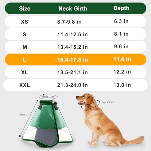 Dog Cone to Stop Licking, Soft Dog Cone Collar Alternative After Surgery - Image 2
