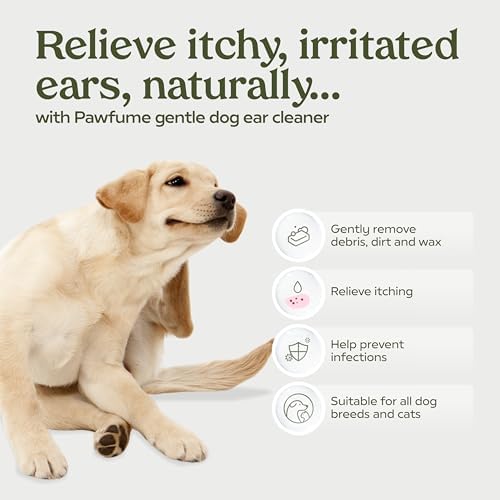 Pawfume Dog Ear Cleaner Solution, 1-Pack - Image 2
