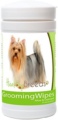 Healthy Breeds Yorkshire Terrier Grooming Wipes 70 Count by HealthyBreeds