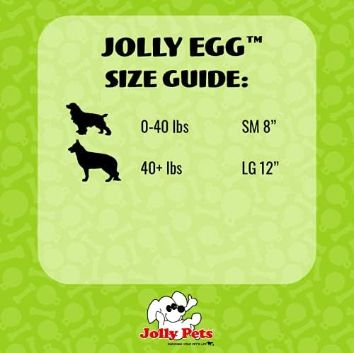 Jolly Pets Jolly Egg Dog Toy, 8 Inches/Medium, Yellow (Pack of 2) - Image 5