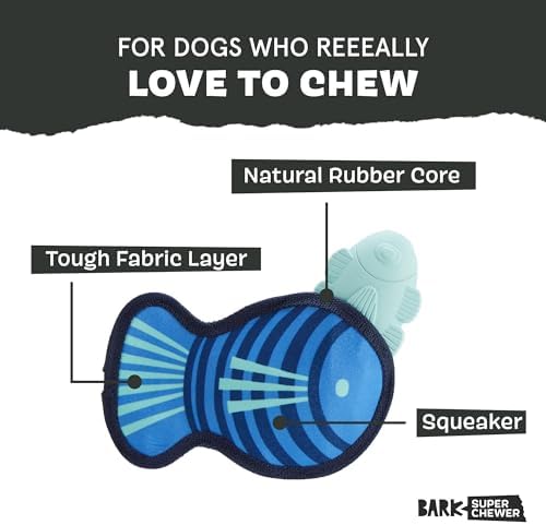 BarkBox Rad Herring Super Chewer - 2-in-1 - Toy for Large Dogs - Image 2