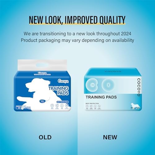COCOYO Best Value 22"x22" Dog Training Pads 50 Count | Dog Pee Pads | Super Absorbent Puppy Pads,White - Image 2