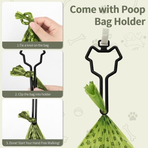 FOREGOER Dog Treat Pouch with Magnetic Closure, 4 Cup Training Bag Outdoor - Image 7