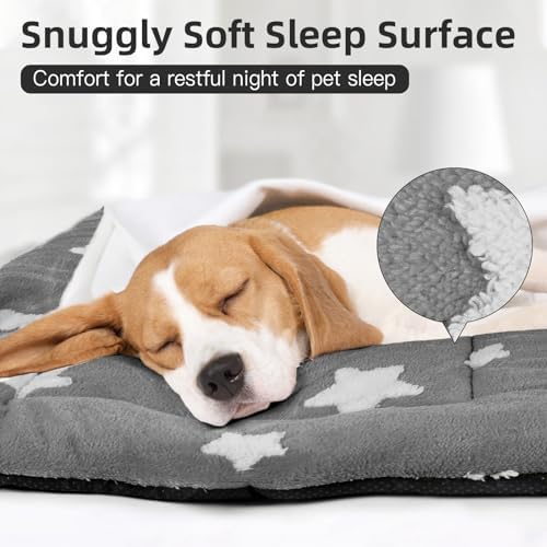 Mora Pets Dog Crate Pad Washable Cat Dog Bed for Crate Flat Pet Kennel Mat - Image 2