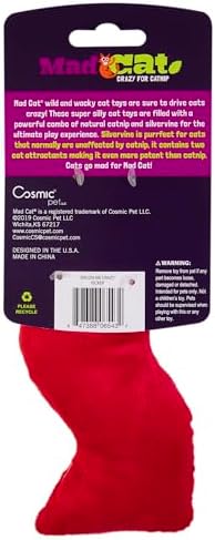 Mad Cat Bacon Kicker Breakfast Cat Toy with Catnip and Silvervine, 1 Pack - Image 4