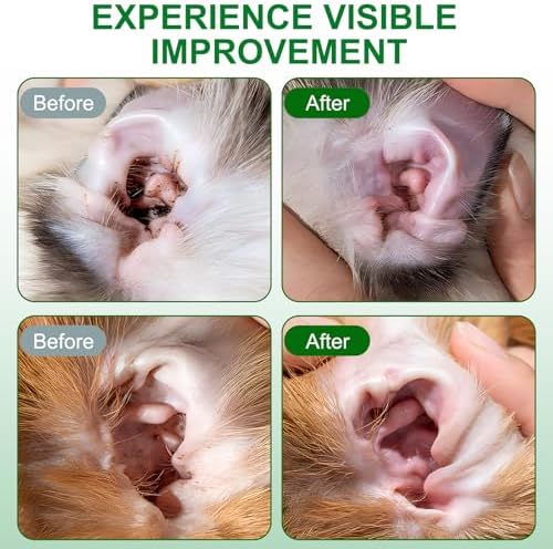 Pet Ear Cleaner Wipes 50Pcs - Cleaning, Soothing, and Deodorizing Itchy Ears, Dog Ear Wipes & Cat Ear Wipes, Pet Ear Relief Solution - Image 7