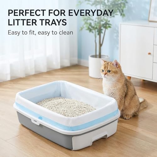 20 Count Heavy Duty Liners for Litter-Robot 3/4 | 25" x 15.6" Drawstring Waste Bags | Compatible Cat Litter Box Bag Replacement - Image 7