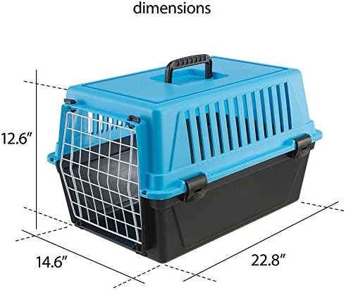 Ferplast Atlas 20 Cat and Dog Carrier, Blue - Image 2