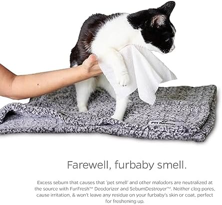Pet Parents® Pet WiPees™ Cat All Purpose Cat Wipes, Pet Wipes, All Purpose Wipes for Cats & Cat Bath Wipes, Cat Cleaning Wipes (100 Count (Pack of 2), Calming) - Image 7