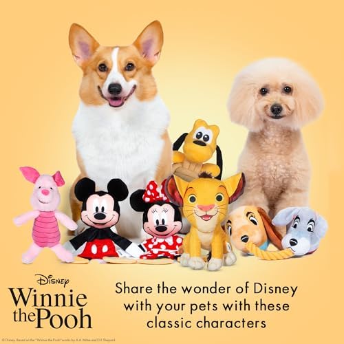 Disney for Pets Winnie the Pooh Piglet Figure Dog Toy, 9 Inch - Image 6