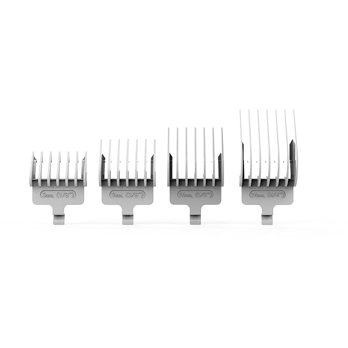 PG01, PG50, PG50 Plus Replacement Guide Combs Set for Pet Grooming Kit and Vacuum