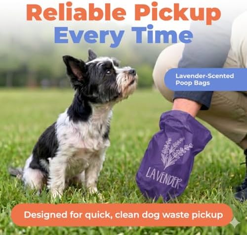 Best Pet Supplies Poop Bags for Dogs - Lavender, 150 Count - Image 2