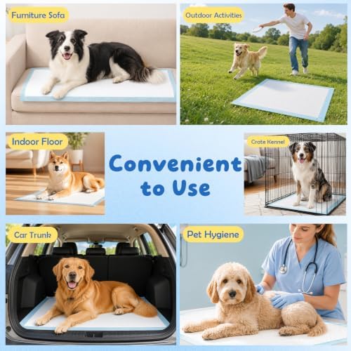 50 Count Puppy Pads, Extra Large 34"×28" Dog Pee Training Potty Pads - Image 5
