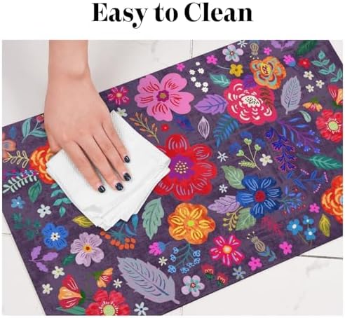 Dog Food Mats for Floors, Absorbent Dog Bowl Mat for Food and Water Dispenser, Quick Dry Cat Food Mat Pet Supplies - Image 7