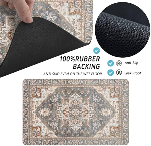 Dog Food Mat for Floors, Absorbent Pet Cat Food Bowl Mat, 12x20 in - Image 7