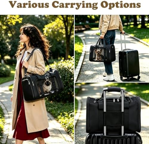 Cat/Dog/Pet Carrier Soft-Sided, Foldable Pet Travel Bag - Image 7
