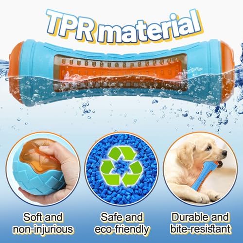 3 Pcs Interactive Dog Pool Toys, Water Floating Toys for Medium Large Dogs - Image 2