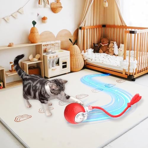 Moving Pet Ball, Cat String Toy for Indoor Cats & Small Dogs - Image 7