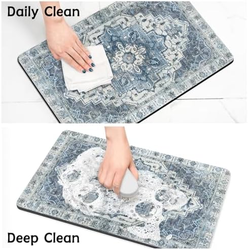 Pet Food Mats for Floor, Absorbent Dog Mat for Food and Water Dispenser Mat, Dog Food Mat Quick Dry Cat Food Mat Pet Supplies - Image 7