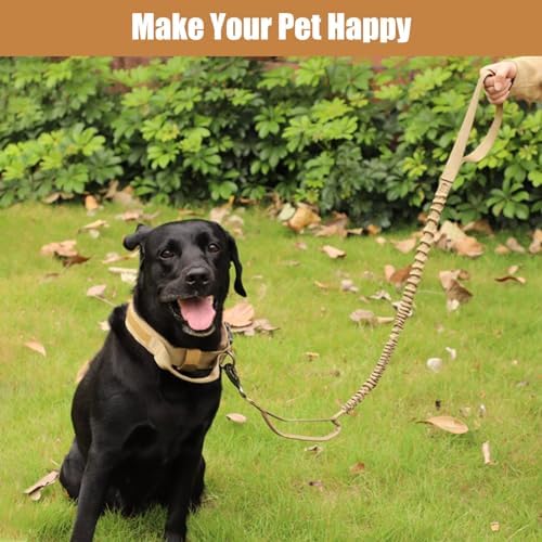 Tactical Dog Collar Leash Set,Dog Collar with Controll Handle for Large Dog - Image 6