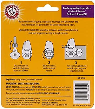 Arm & Hammer for Pets Plug-in Scented Oil Refills, Lavender Fields, 2 Count - Image 5