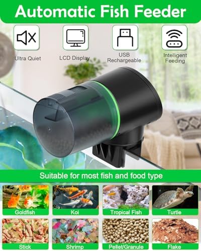 Automatic Fish Feeder for Aquarium Easy Setup & 12/24/48H Interval - Image 2