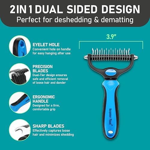 Maxpower Planet Pet Grooming Rake and Dematting Comb, Pet Pro - Image 7
